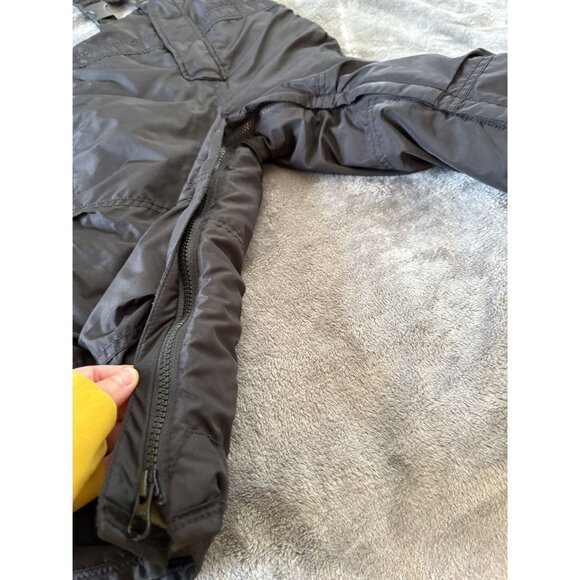 Gap Kids Black Fleece Lined Snow Bib Overalls 3 Years Toddler Outdoor Snow Pants - Picture 6 of 10